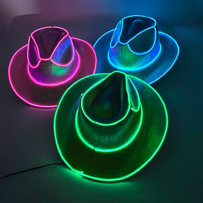 GlowFest LED Hat: Illuminate Your Style