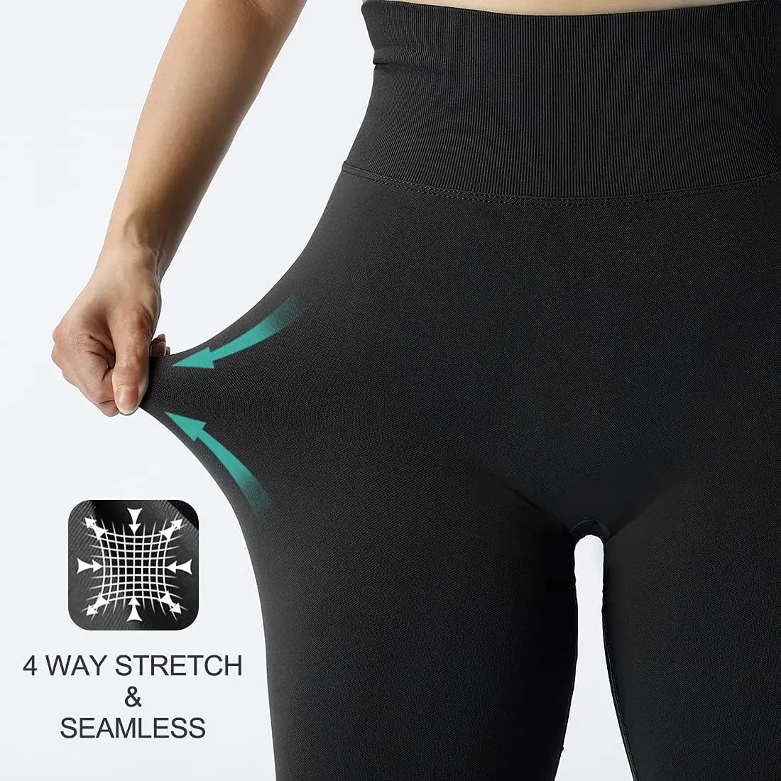 Ultimate Fit: Seamless Knitted Fitness GYM Pants