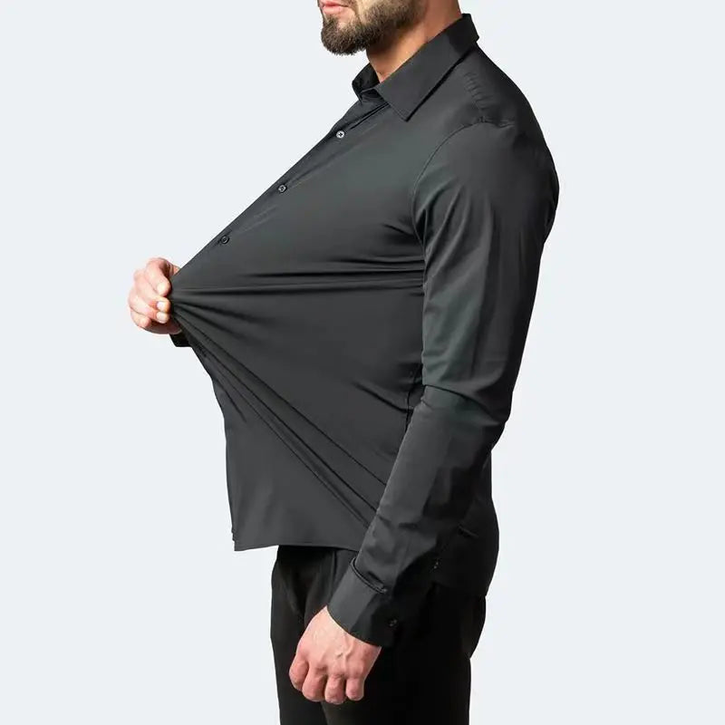 Men's Bamboo Fiber Stretch Shirt Business