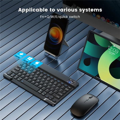 Ultra-Slim Portable Bluetooth-Compatible Keyboard: Your Ultimate Mobile Typing Solution