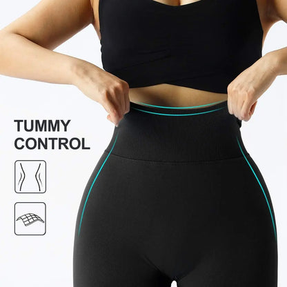 Ultimate Fit: Seamless Knitted Fitness GYM Pants