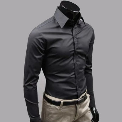 Men's Bamboo Fiber Stretch Shirt Business