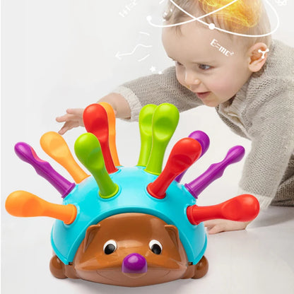 SpikeySense Montessori Hedgehog: Engage, Learn, and Grow!