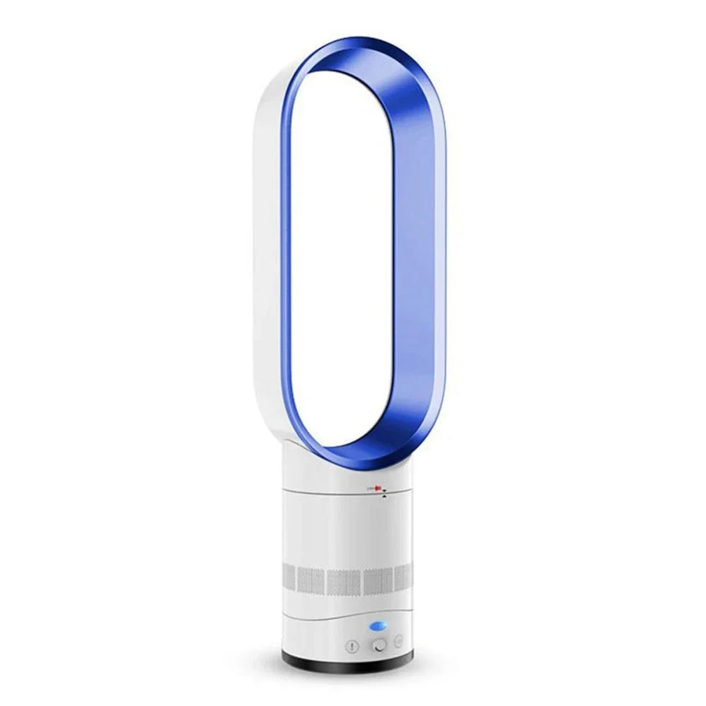 Smart Bladeless Floor Fan 2024: Quiet 16-Inch Tower with Remote