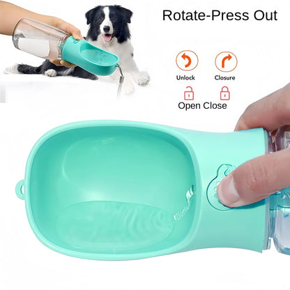 TravelBuddy Pet Water and Food Dispenser: Convenient Hydration and Feeding On-The-Go