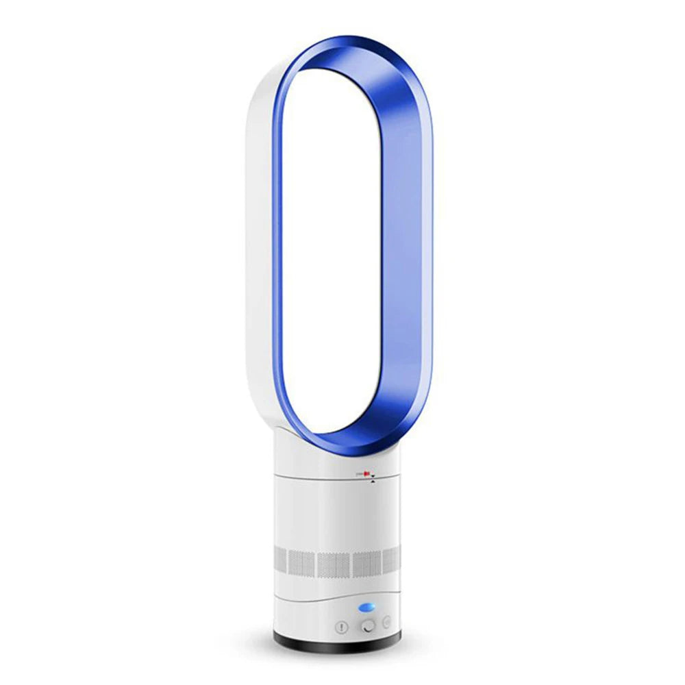 Smart Bladeless Floor Fan 2024: Quiet 16-Inch Tower with Remote