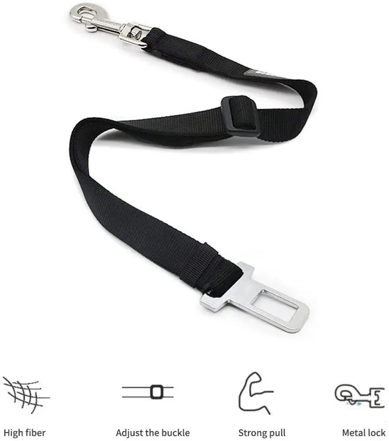 SafePaws Adjustable Pet Car Seat Belt: Secure Travels with SafePaws