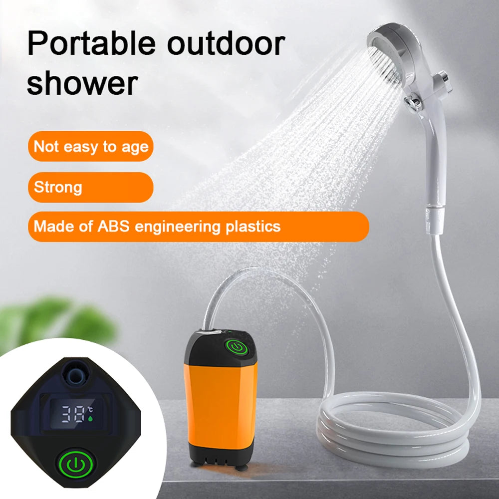 AquaFlow Pro: Outdoor Camping Shower