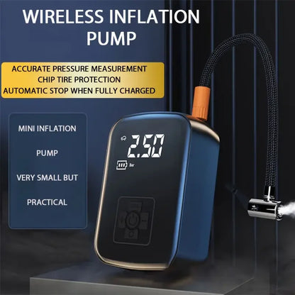 LEIBOO Wireless Car Air Compressor - Precision Inflation On The Go