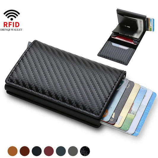 CarbonArmor RFID Aluminum Wallet: Secure and Sleek Credit Card Holder